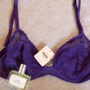 Free People Lace Triangle Bra